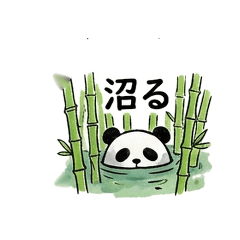 Clumsy Cute Panda