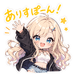 (TEST)AL1CE Daily Stickers