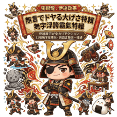 獨眼龍：伊達政宗｜無字浮誇霸氣特輯