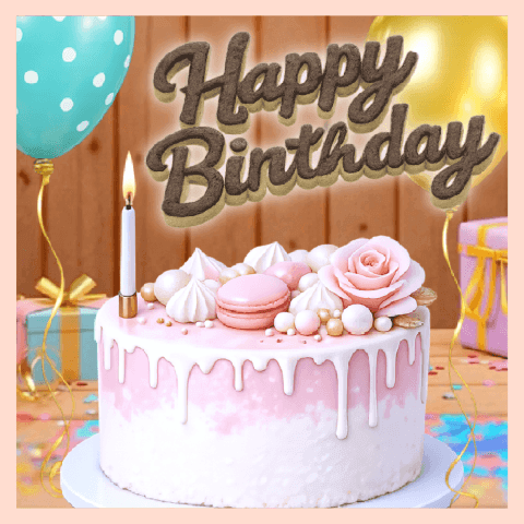 【彈出式】全年可用♡生日・活動貼圖