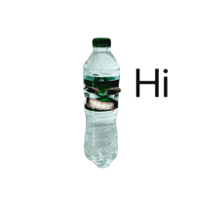 Bottle of water