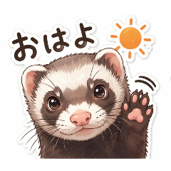 フェレット「メルルちゃん」