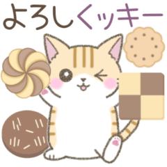 【ダジャレ】毎日使える☆トラ猫さん