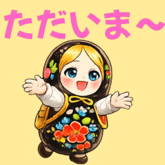 Cute & Useful Matryoshka Stickers Vol.2