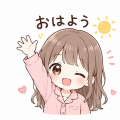 Cute Everyday Girl Greetings