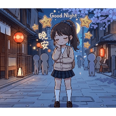 邱妹の小人物貼圖