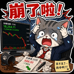 貓上班族 台灣股票投資③暴跌崩盤篇