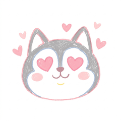 哈士奇的悠臉 ♪ 1