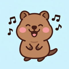 短尾矮袋鼠的臉 ♪ 1