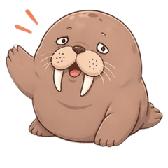 Adorably Ugly Sea Lion Daily Stickers