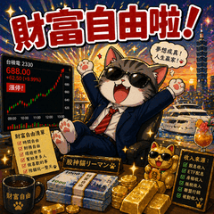 貓上班族 台灣股票投資④ 成功致富篇