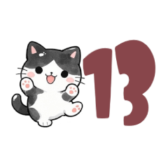 Rainy days mochi sticker