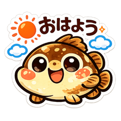 Cute&Useful Mebaru Sticker for Daily Use