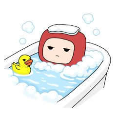 Peaceful people Aka-kun