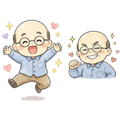 Family Stickers - Dad