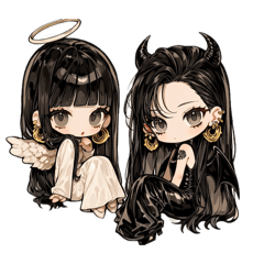 CheRi  ＆  も-も-たん