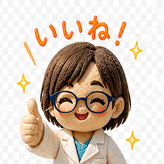 pharmacist Girl Stickers