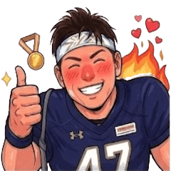 American football player