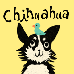 吉娃娃日常對話貼圖