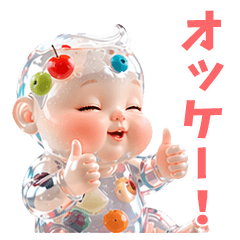 Transparent baby stamp