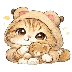 Quick Reply KYOTO Cat Stickers V2