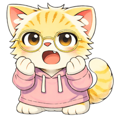 友達に使える♡ゆるにゃん猫スタンプvol5