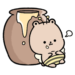 多分、くまの赤ちゃん(ミツバチ)