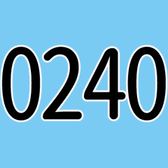 Numbers 0240-0279