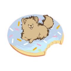 Hand-drawn Puppy Dog Days