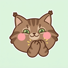 緬因貓的臉 ♪ 1