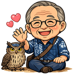 Gentle Days with Dad and Owl Kotan