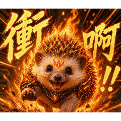 火焰小刺蝟