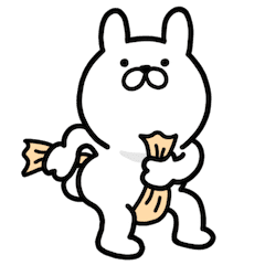 Moving Pretty rabbit Sticker 1