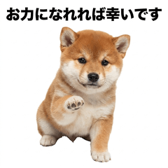 Mame Shiba 禮貌用語貼圖 - AG