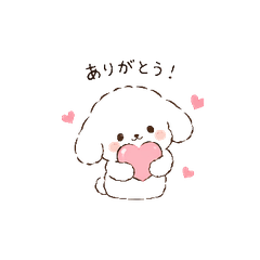 Fluffy Poodle's Daily Stickers