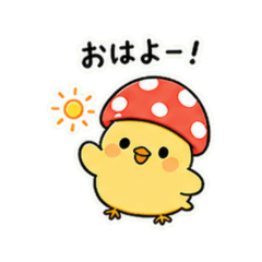 Kinoko Hiyoko Stickers