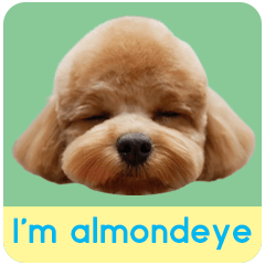 almondeye Sticker2