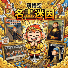 萌悟空－名畫迷因