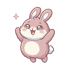Oshi-Katsu Bunny Sticker Pack