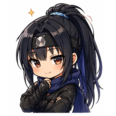Rurichiyo Ninja Stickers - from RURis