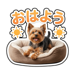 Yorkshire Terrier Real Friend Stickers