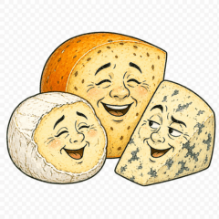 逗趣起司貼圖