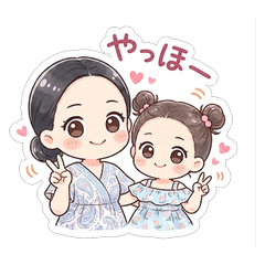Mom & Me - Sweet Daily Stickers