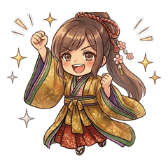 Kaguya-hime Daily Stickers