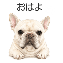 RUI French Bulldog Stickers