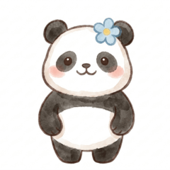 Fluffy AI Panda: Daily Comfort