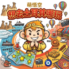 萌悟空－想去土耳其哪玩