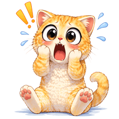 情緒滿滿的喵咪