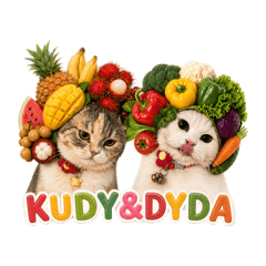 KUDY&DYDA Fruit Veg Cat