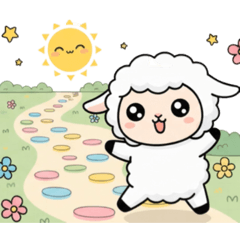 沐光羊羊 純圖版8 ：小羊的生活成長
